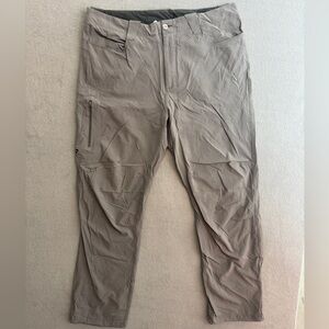 Outdoor Research Ferrosi Pants 34x31 Men's Nylon Gray Zip Hiking